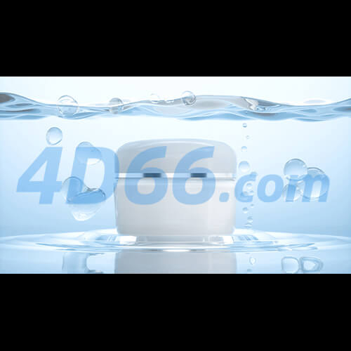 C4D香水和化妆品护肤品3D场景模型(不含材质贴图,白膜)